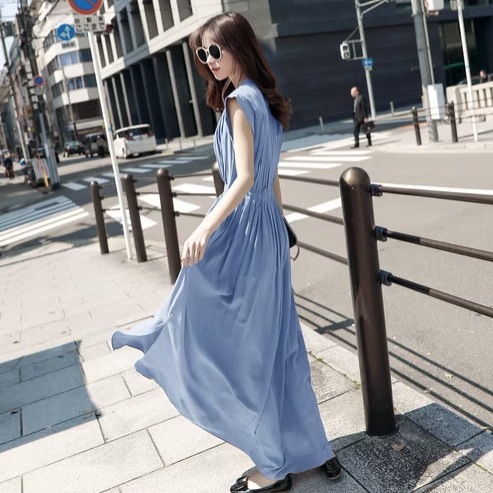 ワンピース フレアワンピース ミモレ ミモレ丈 ロング ロング丈 ノースリーブ ラウンドネック フレア セミフレア 大人可愛い きれいめ シンプル カジュアル 大人 上品 おしゃれ お洒落 大人女子 7,785円