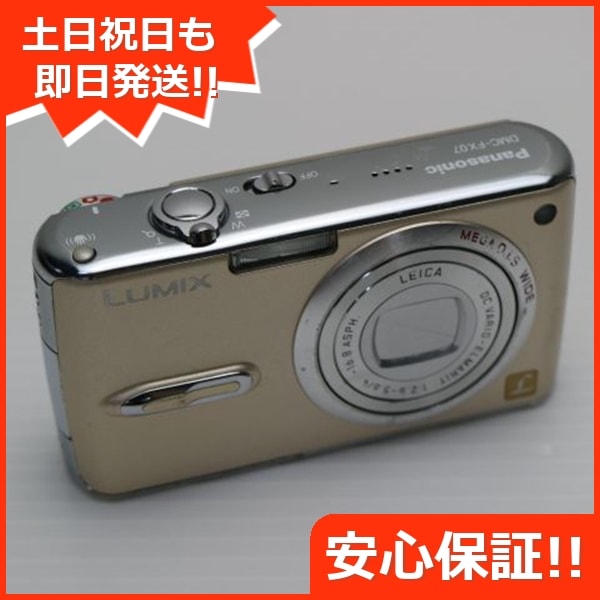 美品 DMC-FX07 グロスゴールド Panasonic LUMIX デジカメ 18