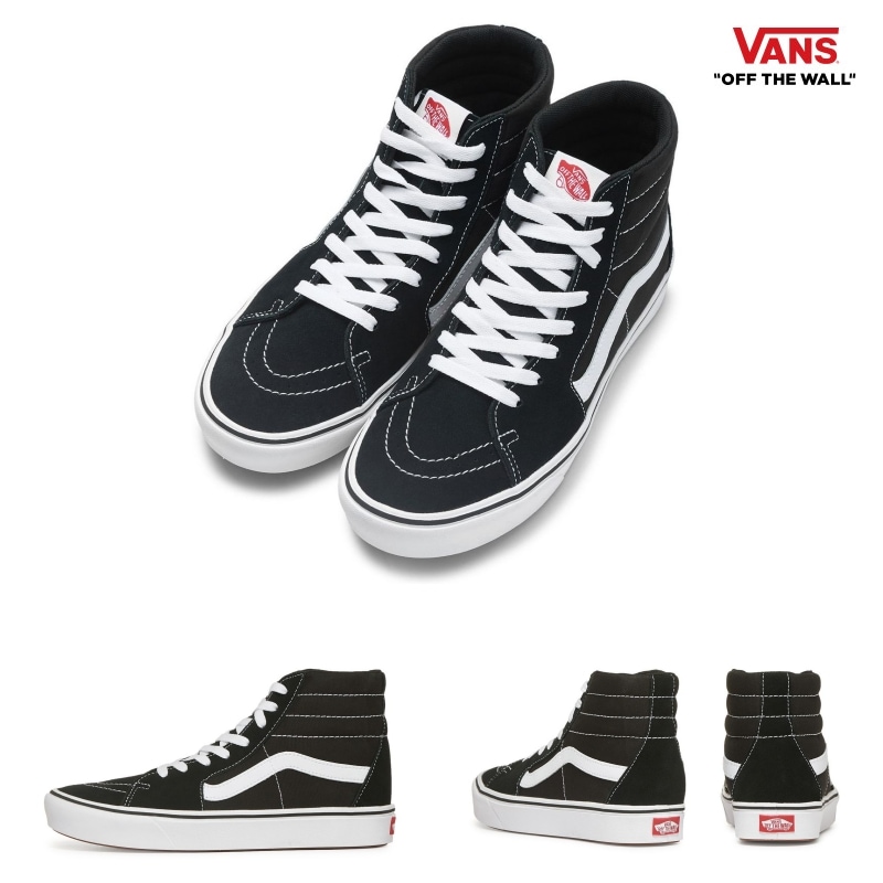 [VANS] バンズ スニーカー コンフィクッシュ スケートハイ / BLACK