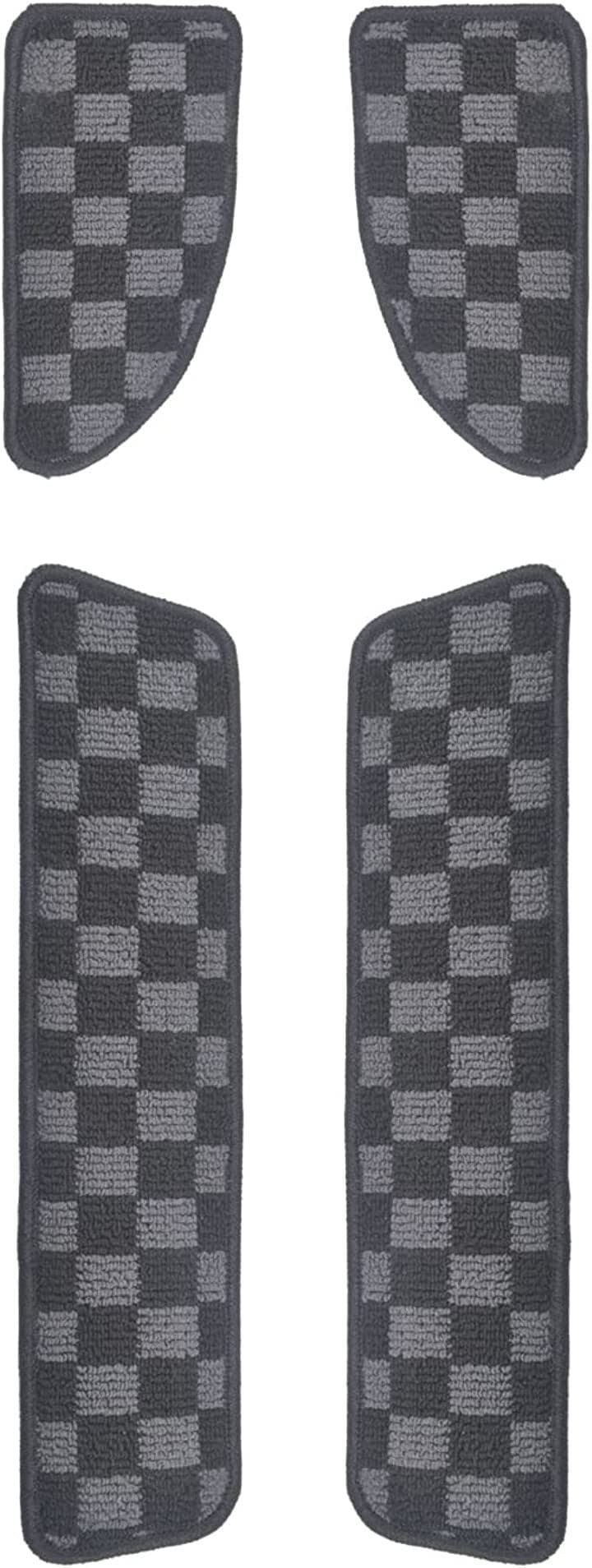 エブリイバン DA17V 適合 サイド エントランスマット 汚れ防止 ステップマット(チェック, JOIN)