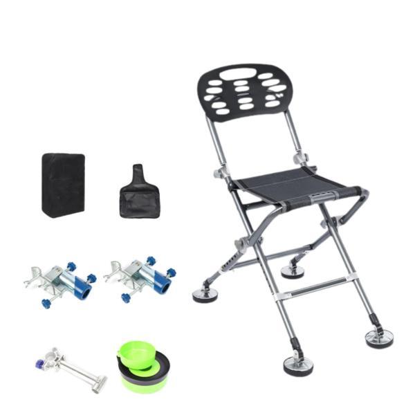 折りたたみ式フィッシングチェア スタイリッシュな家具 ピクニックスツール キャンプ パティオ 旅行 スタイル B
