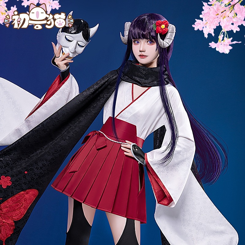 初獣猫コスメー妖狐 × 仆ss白鬼院凛凛蝶cos服メンズレディース宫歌留多コスプレユニフォーム