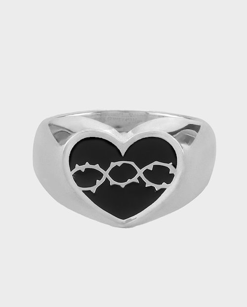 Qoo10 ノンノン LOGO PLUMP (6mm) 指輪