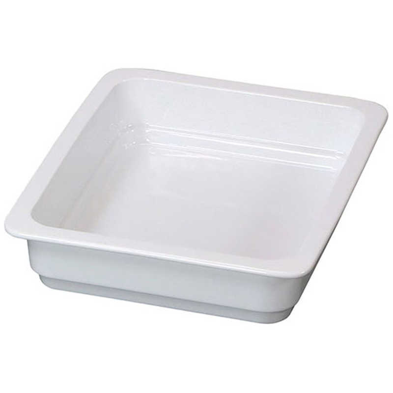 ヤマコー　用美 業務用 ガストロノームパン(陶器)1/2・6.5cm yamaco30416　YAMACO30416