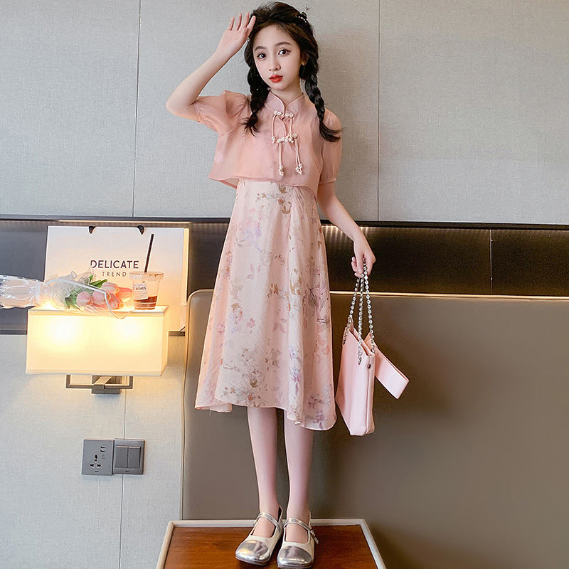 女の子春ワンピースセット5スカート子供サスペンダースカートベビー服 ベビー服 春 子供服 ベビー用品 ベビー服 女の子 子供ワンピース