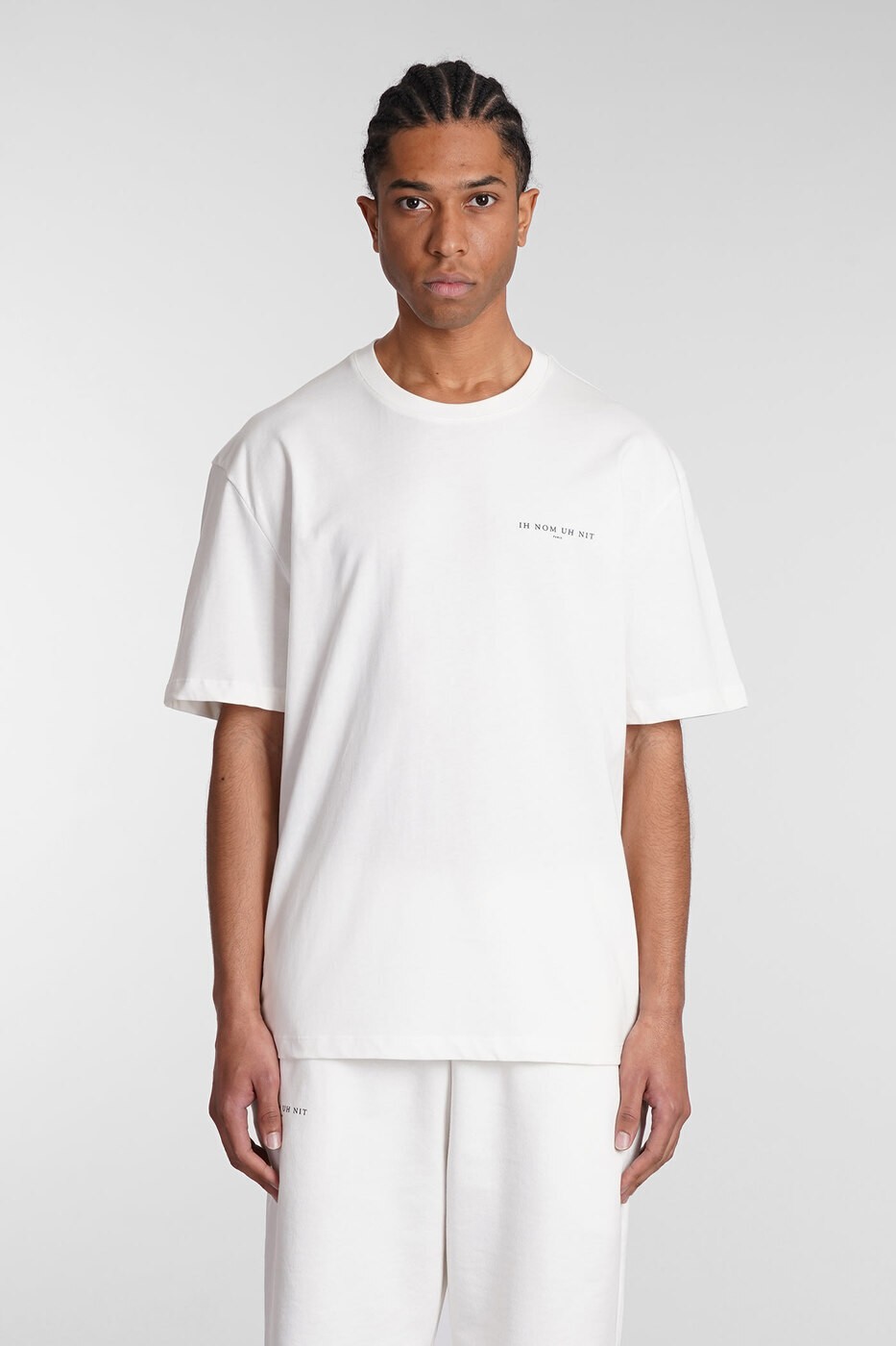 NUS24261081 ホワイト 春夏2024 Tシャツ メンズ ia