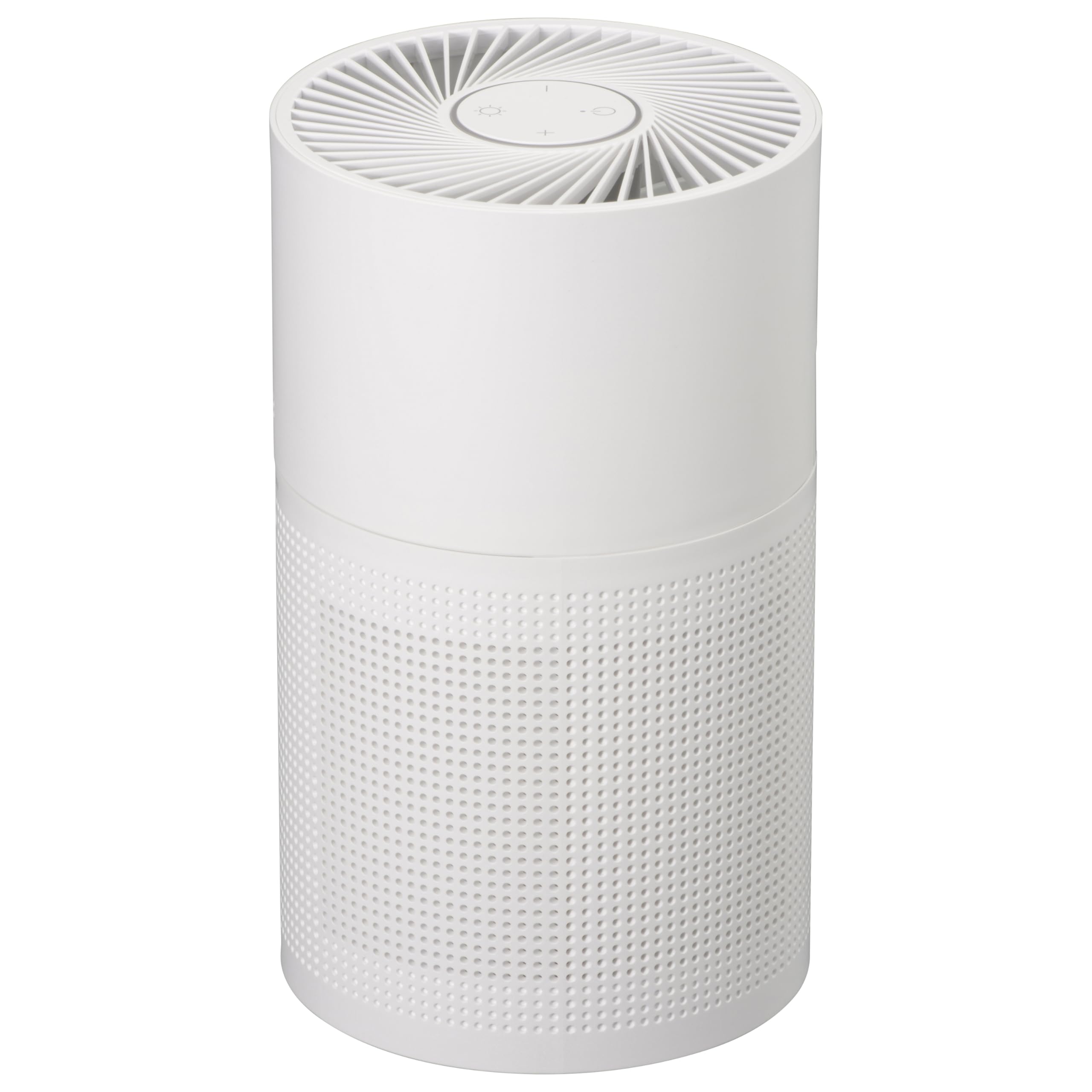 オーム電機 空気清浄機 10畳 送風機能付き 扇風機 ライト付き おしゃれ スタイリッシュ ホワイト AP-600-W 08-3315 OHM