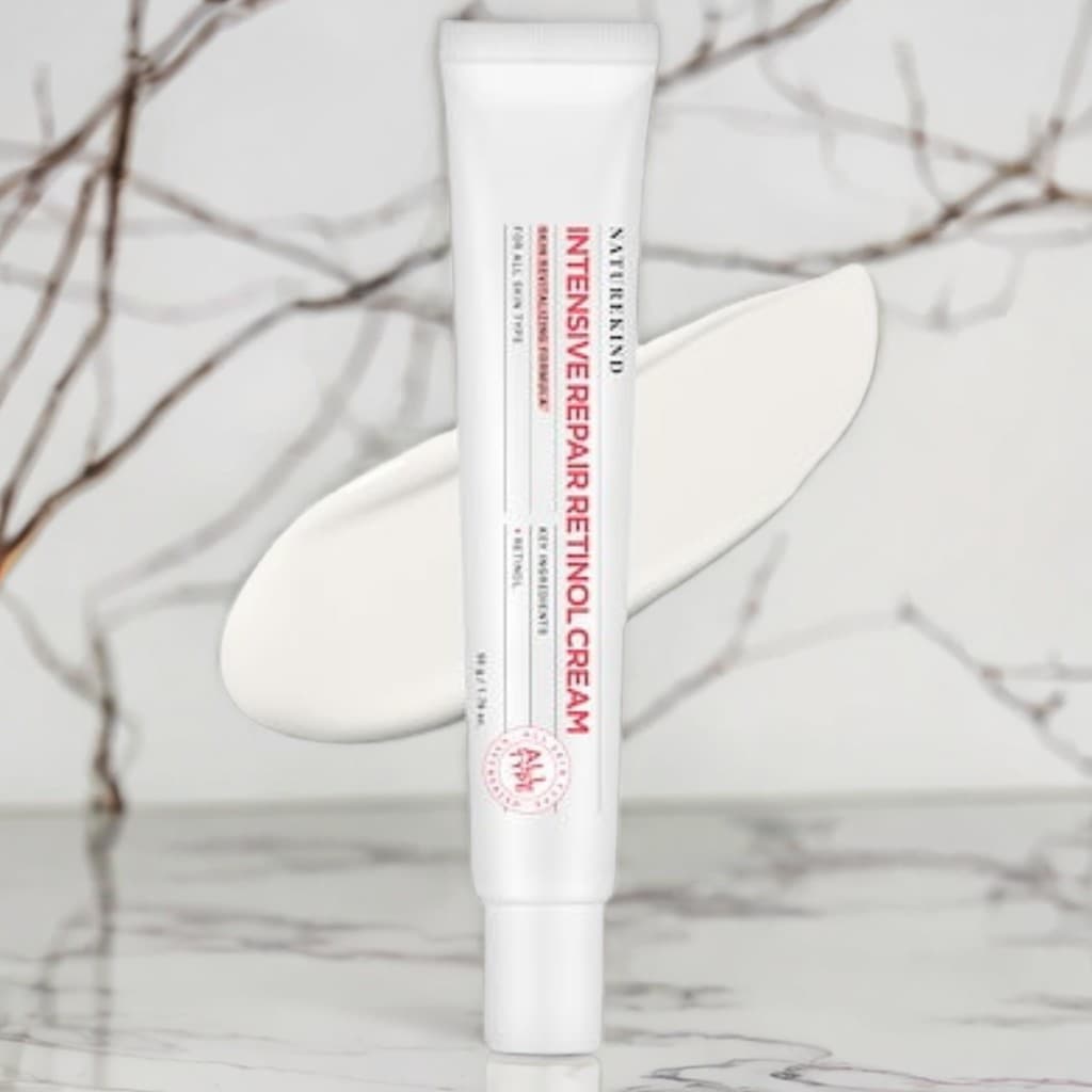 NATUREKIND レチノール0.1クリーム50g ビタミンA ナイアシンアミド アスコルビン酸 パンテノール 純粋 本物のレチノール 敏感肌 人体適用試験済み ネイチャーカインド 韓国スキンケア