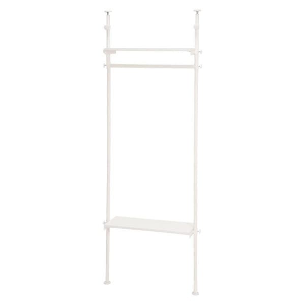 KTR-3151SW 突っ張りハンガーラック ホワイト メーカー直送