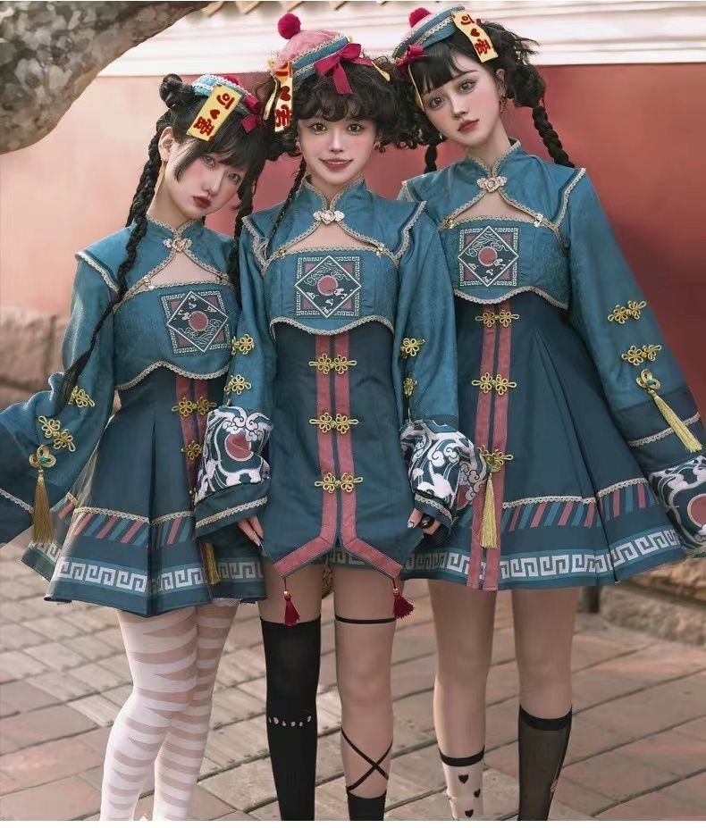 ハロウィン ハロウィン サンタ ハロウィンロリータ小さいゾンビコスチュームロリータJKハロウィンコスロールプレイロリータドレスロリータロールプレイング