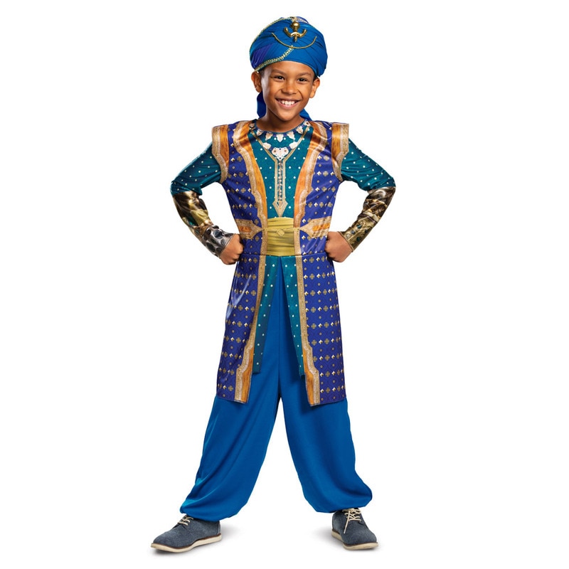 コスプレ 仮装 ジーニー クラシック 子供用 S 【 コスプレ 衣装 ハロウィン 仮装 コスチューム 子供 アニメ ディズニー グッズ キッズ アラジン 公式 パーティーグッズ 子ども用 正規ライセン