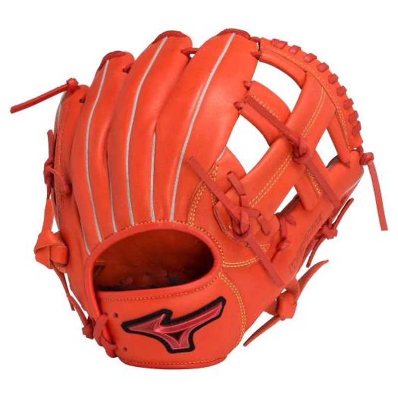 少年軟式用 ウィルドライブ レッド 小指2本入れグラブ オールラウンド用/サイズM 野球 グラブ (1AJGY18510)