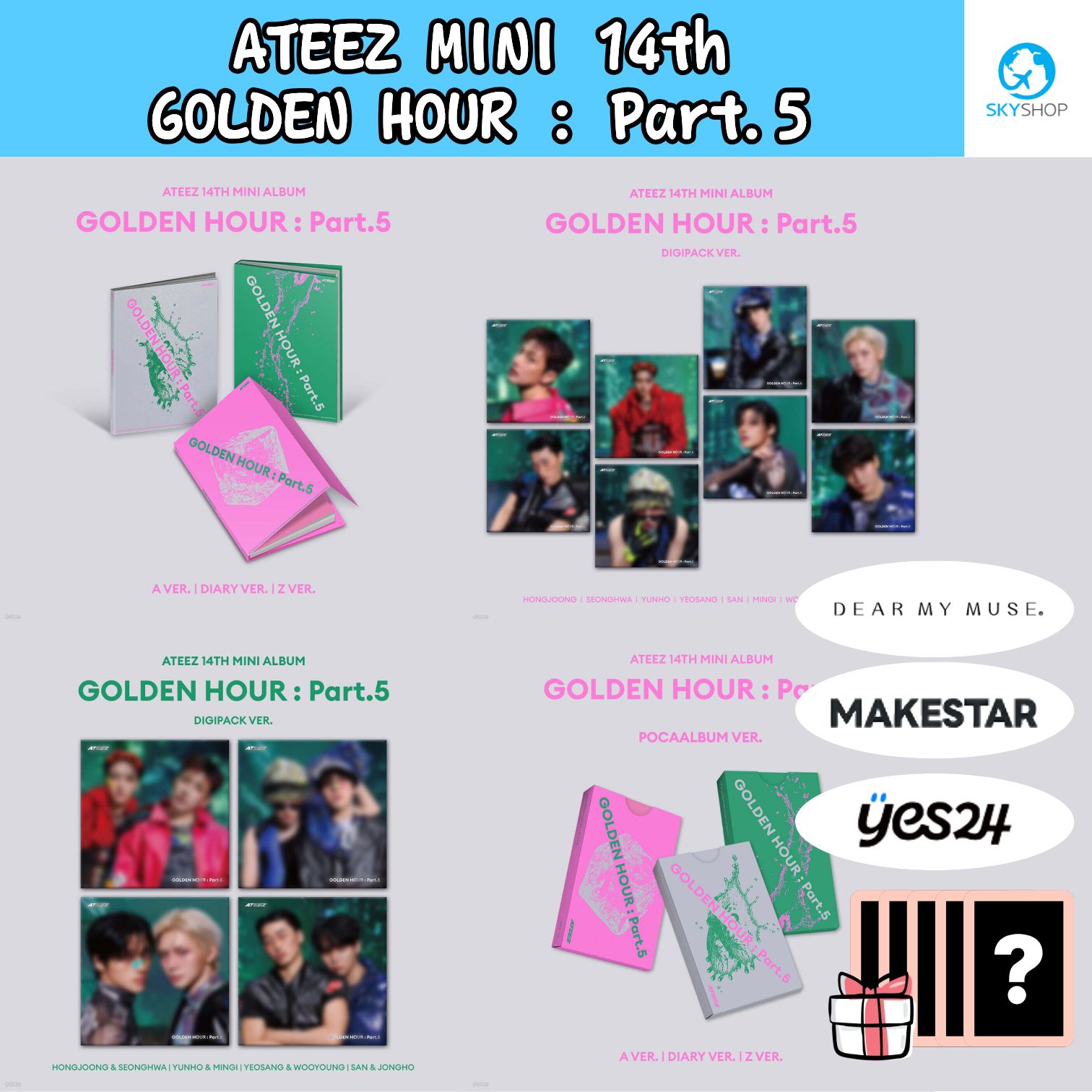 Qoo10] KQエンターテインメント [online特典] ATEEZ - 1