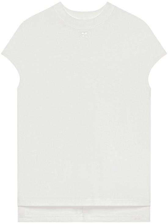 COURREGES Women Tops 126JTS238JS02330001 White