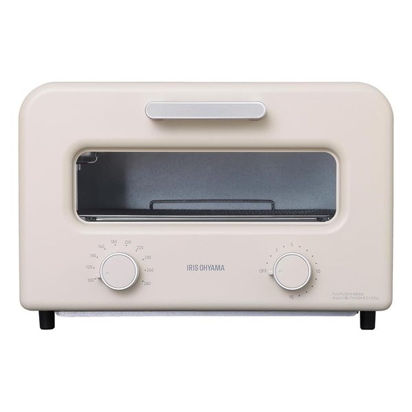 スチームカーボントースター ミルクベージュ SOT-401-C