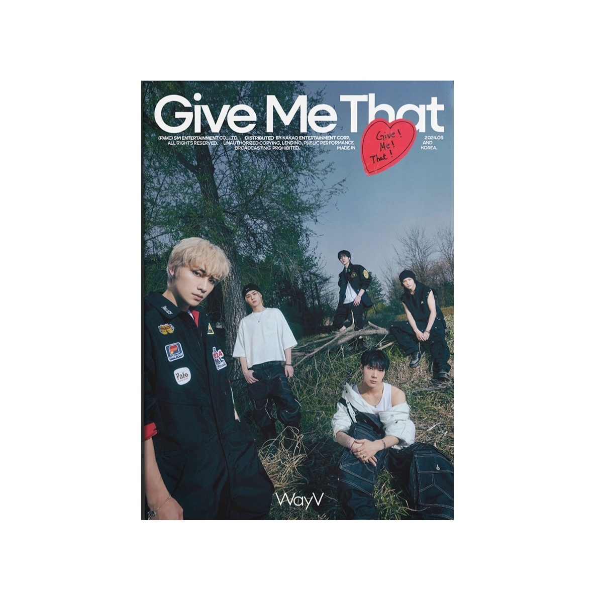 ウェイションV WayV - ミニ5集 Give Me That [Photobook ver] バージョンランダム 5,139円