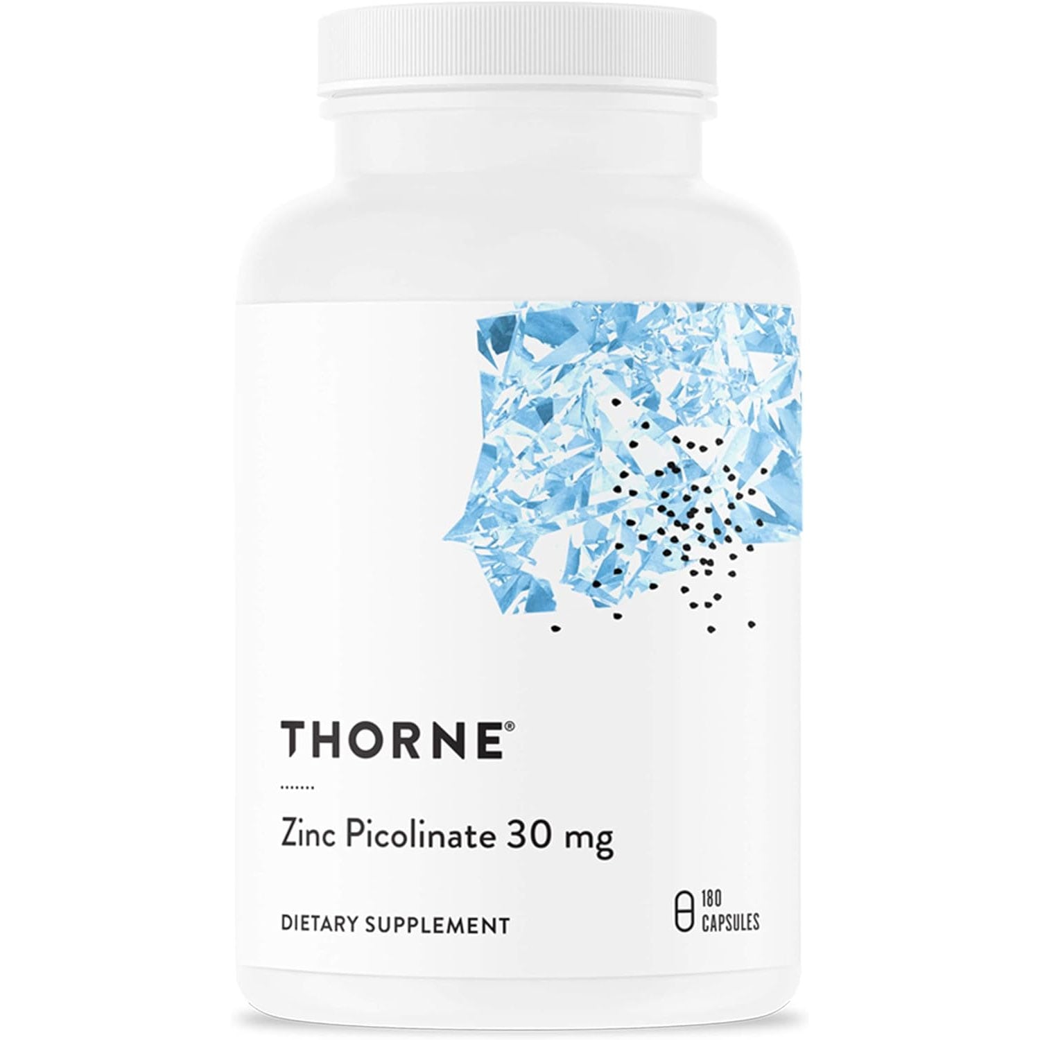 Thorne Research, Double Strength Zinc Picolinate, 180 Veggie Caps