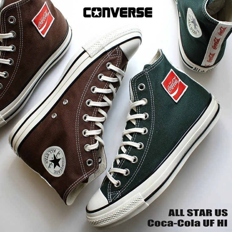 オールスター US コカコーラ UF HIALL STAR US Coca-Cola UF HIコカコーラ コラボ スニーカー ハイカット アメリカン U.S.ORIGINATOR