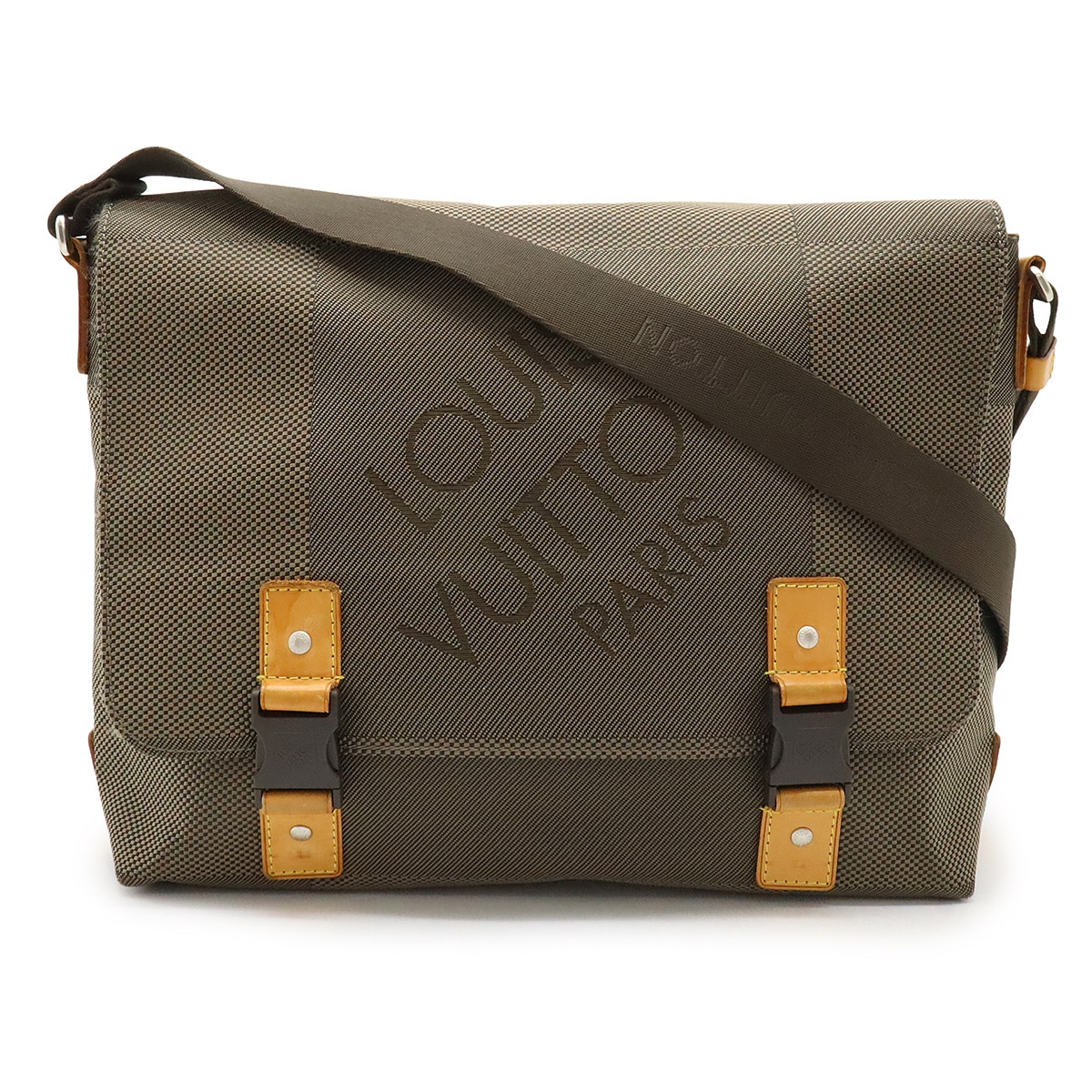 ダミエジェアン ルー ショルダーバッグ メッセンジャーバッグ 斜め掛け テール M93077