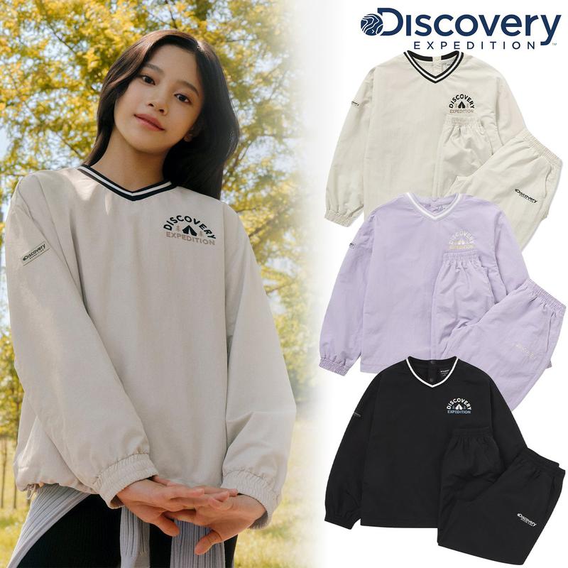 キッズウーブン グラフィック トレーナー セット DKAZ21054