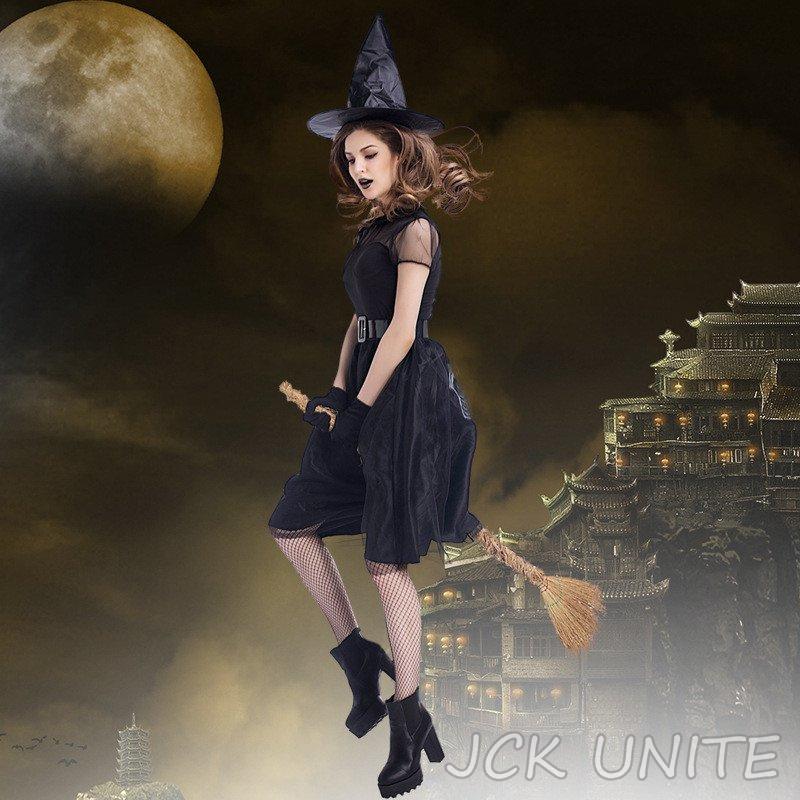 魔女風 ウィッチガール 万聖節 悪魔 jckunite巫女 jckunite衣装レディース 小悪魔 デビル コスチューム 仮装 クリスマス パーティーグッズ イベント