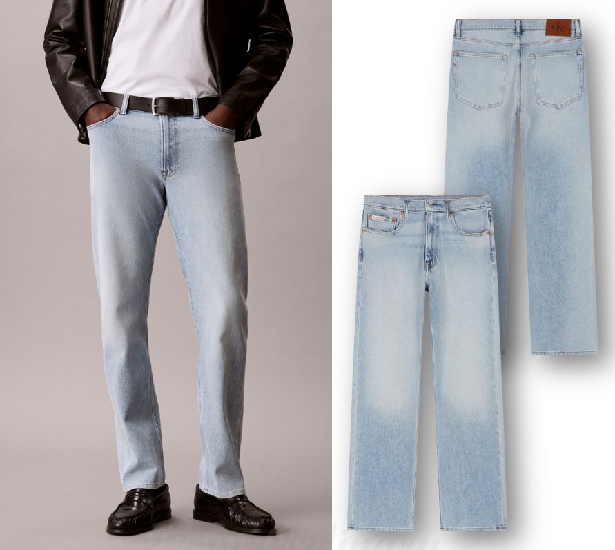 Mens Straight Fit Jeans (4RF764G-WII)