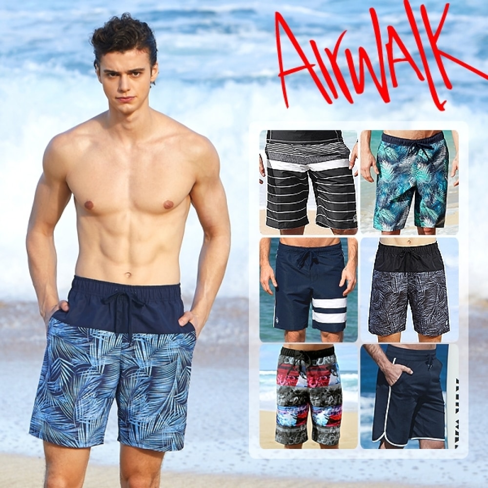 (Airwork) Airwork Surf メンズラッシュガード Taslan ボードショート/トランクコレクション B /ラッシュガード/水着/メンズビーチウェア