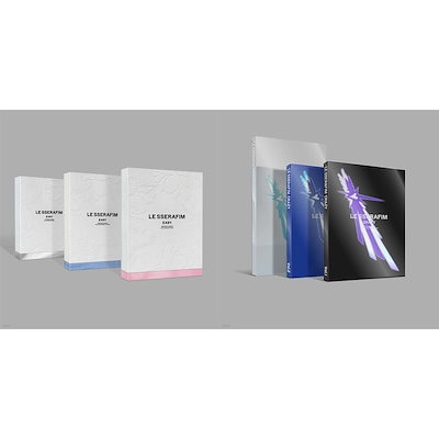 lesserafim CRAZY 中華 idoustage 5枚コンプセット lesserafim CRAZY 中華 idoustage 5枚コンプセット CRAZY [初回