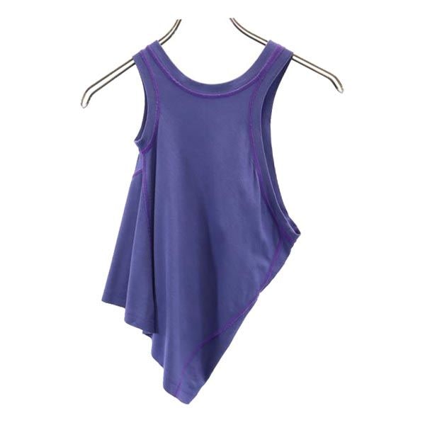 ネーム 日本製 ノースリーブ アシンメトリー タンクトップ 1 ブルー系 Name. レディース 4,750円