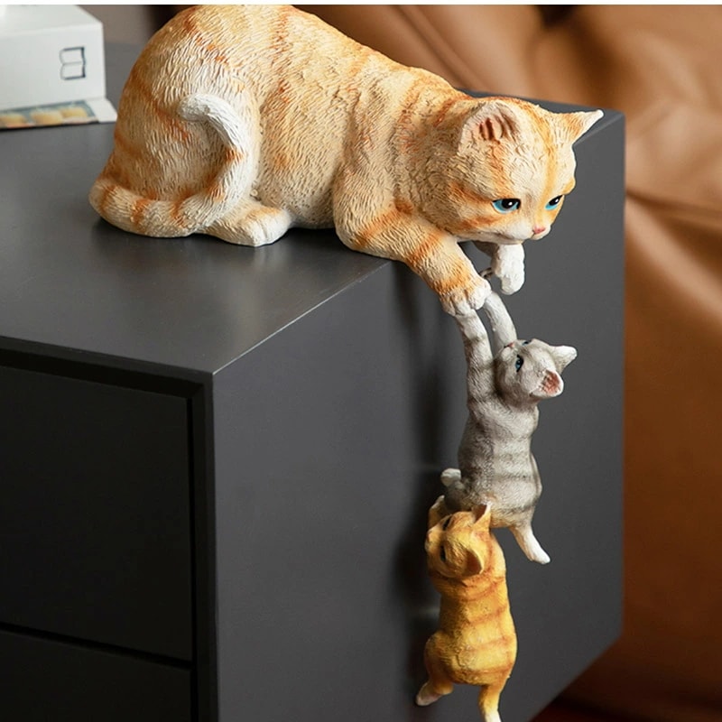 置物 おしゃれ オブジェ 猫 ねこ 熊 くま 親子 ガーデン ガーデニング オーナメント 玄関 かわいい 成猫 大人 子猫 こども インテリア ガーデニング ギフト プレゼント 母の日 父の日 誕生日 5,081円