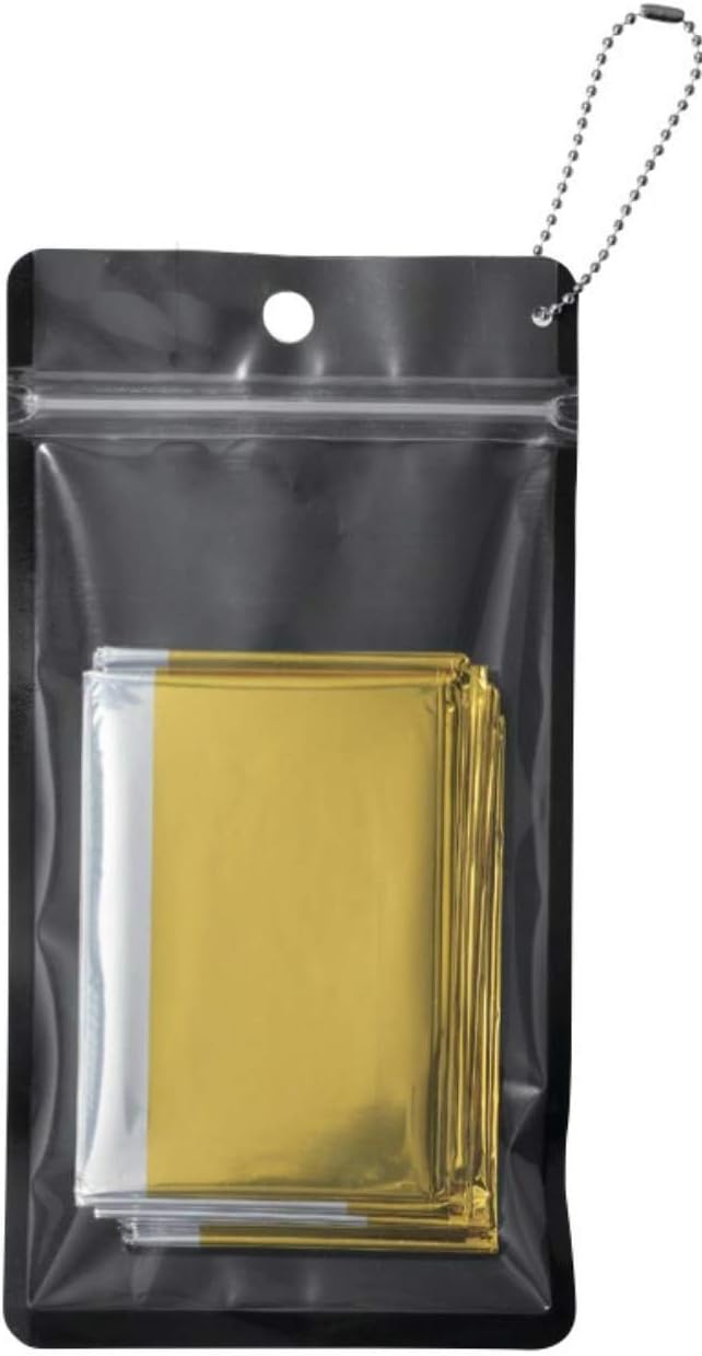 30個 防災 アルミ ブランケット （ ジッパ 付きで 操作できる 防水 スマホケースになる） 34019 5,478円