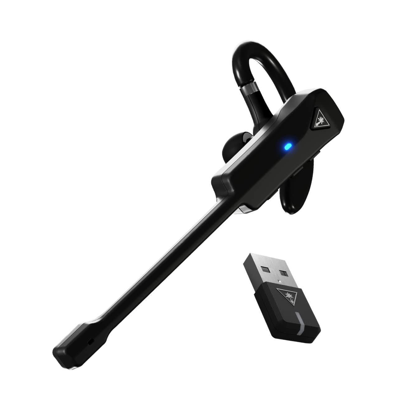 Turtle Beach ワイヤレスイヤホン 片耳 ゲーミングヘッドセット Recon Air ワイヤレス 2.4GHz/Bluetooth ノイズキャンセリングマイク PS5/PS4/PC/スマホ/