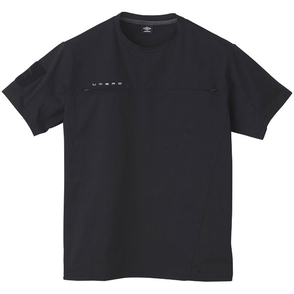 アンブロ UMBRO COACHERS レフェリカルトップ サッカー プラクティスシャツ UUUXJA55-BLK 半袖
