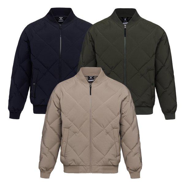 男性レジャー登山ダウンジャケットダイヤチューブブルゾンダウンジャケット1 1BYPAWU022