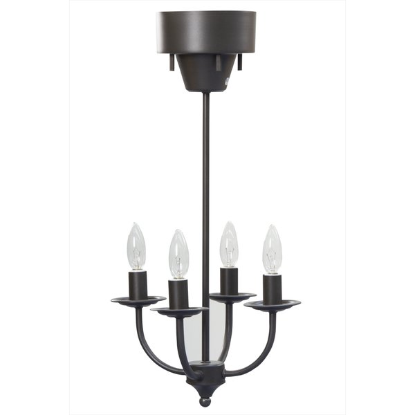 シャンデリアみたいなアンティークな4灯ペンダントライト リモコン付き 北欧 インダストリアル 照明 デザイン照明 間接照明 リビング ダイニング