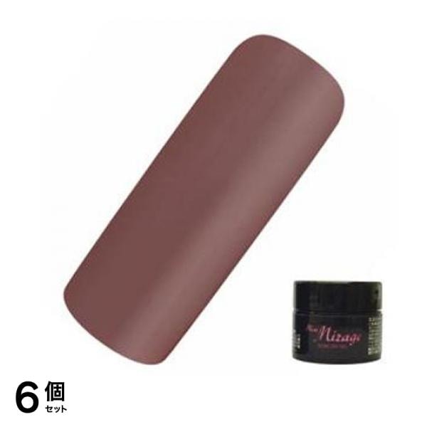 Miss Mirage(ミスミラージュ) ソークオフジェル トゥルーリーブラウン TM26S 2.5g 6個セット