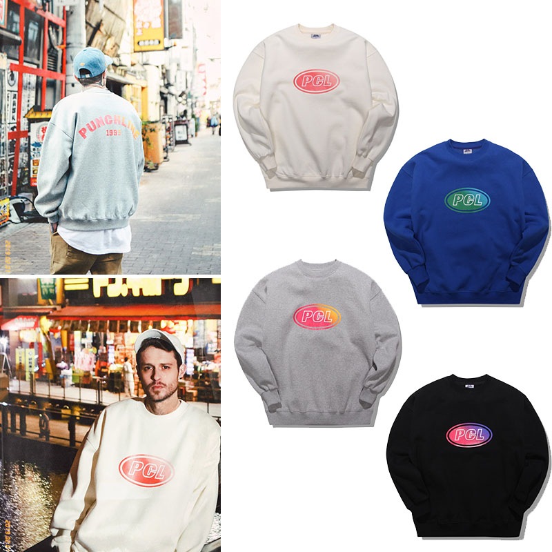 PUNCHLINE 正規品 男女兼用 Dimension Sweatshirt 4色
