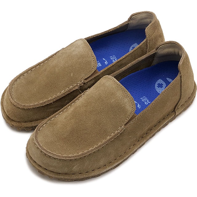 モカシン ウッティ スリップオン [1027517] UTTI SLIP ON レディース コンフォートシューズ スリッポン GRAY-TAUPE SUEDE-LEATHER