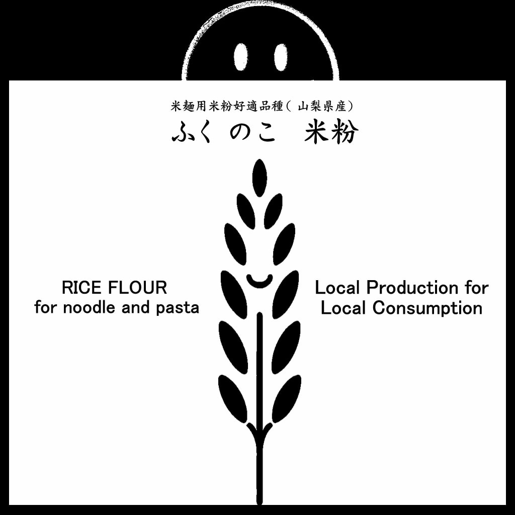 米麺用 米粉 ふくのこ （山梨県産） 20kg (10kgx2)