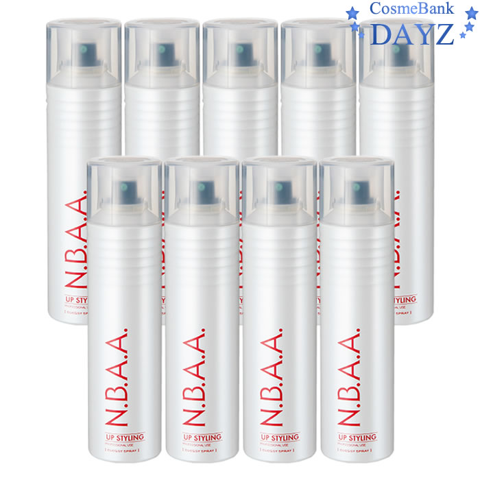 N.B.A.A アップスタイリング グロッシースプレー 150g 9点セットヘアスタイリング剤ヘアスプレーグロススプレーグロッシースプレージェニュイン航空便不可商品