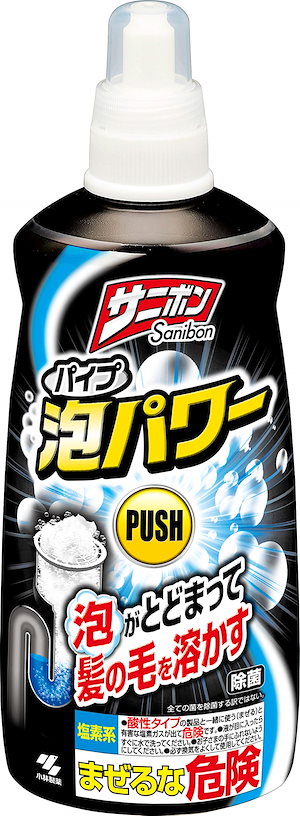 サニボン泡パワー　本体 容量400ML 小林製薬 住居洗剤・パイプクリーナー