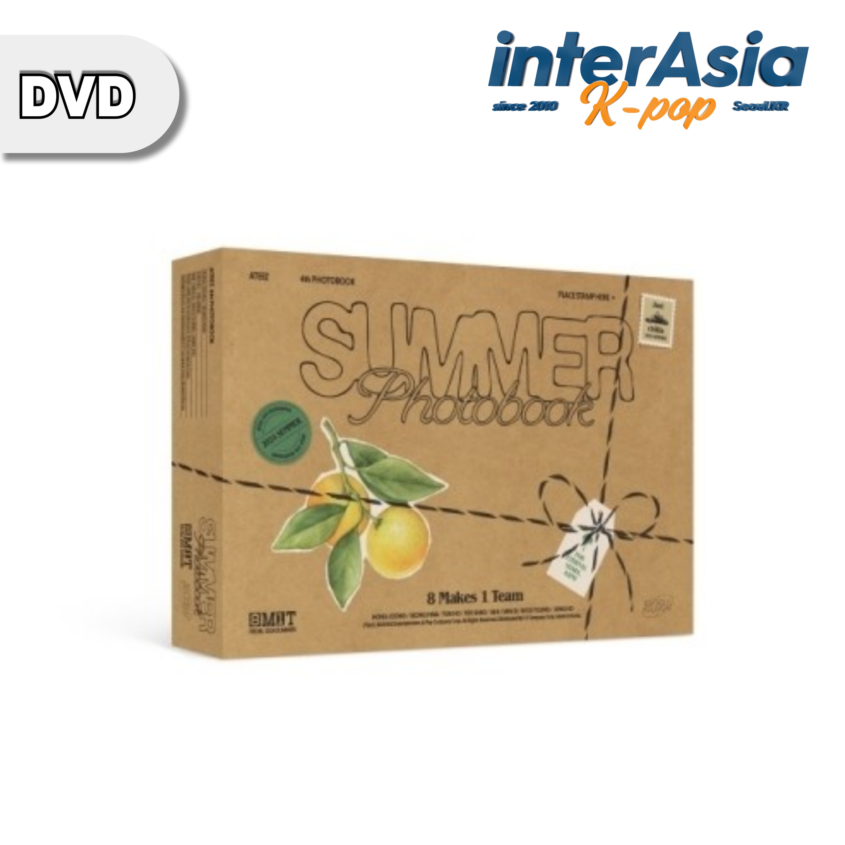 ATEEZ - 2024 SUMMER PHOTOBOOK (DVD) エイティーズ 写真集 フォトブック 公式グッズ