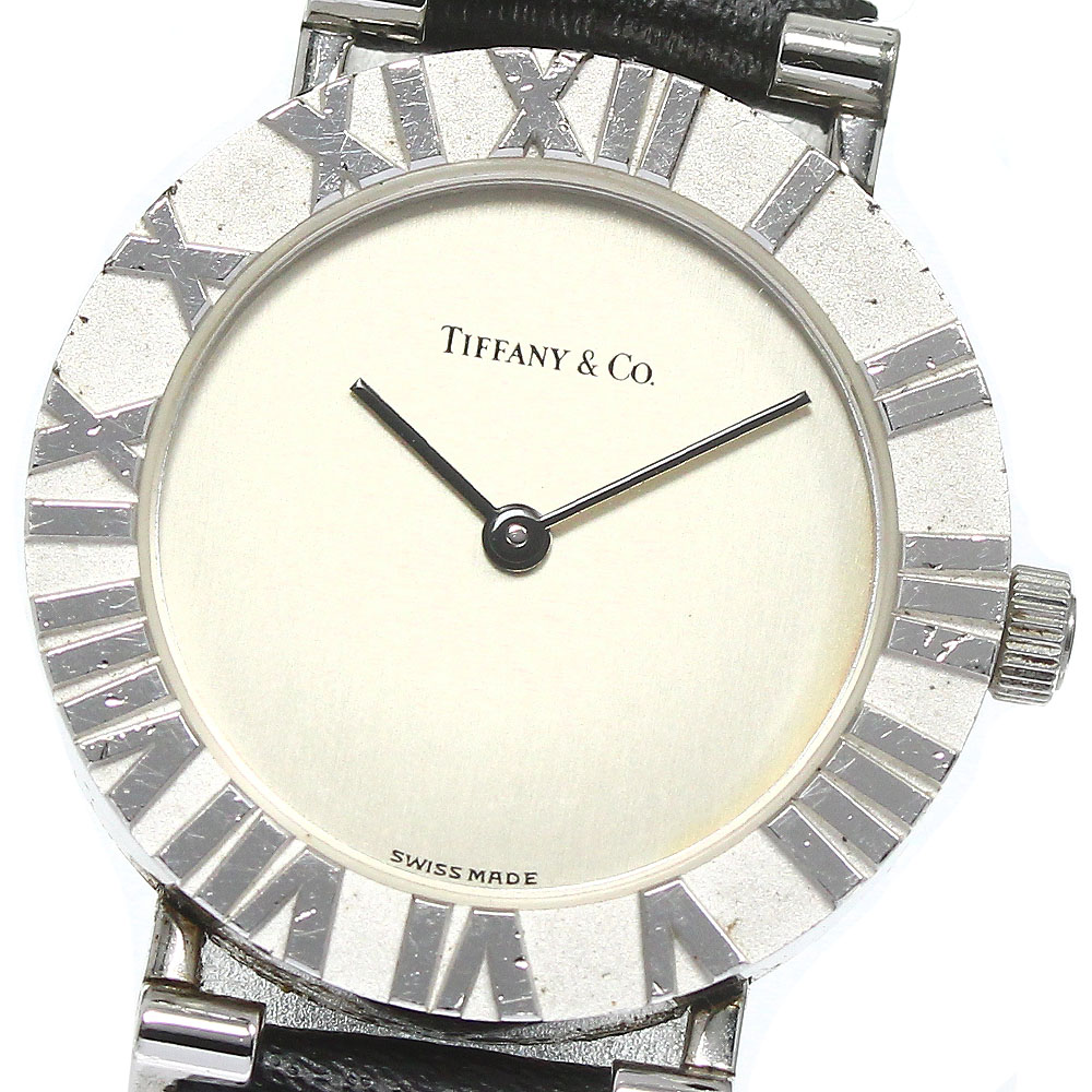 ティファニー TIFFANY&Co. L0640 アトラス SV925 クォーツ レディース _777208【中古】