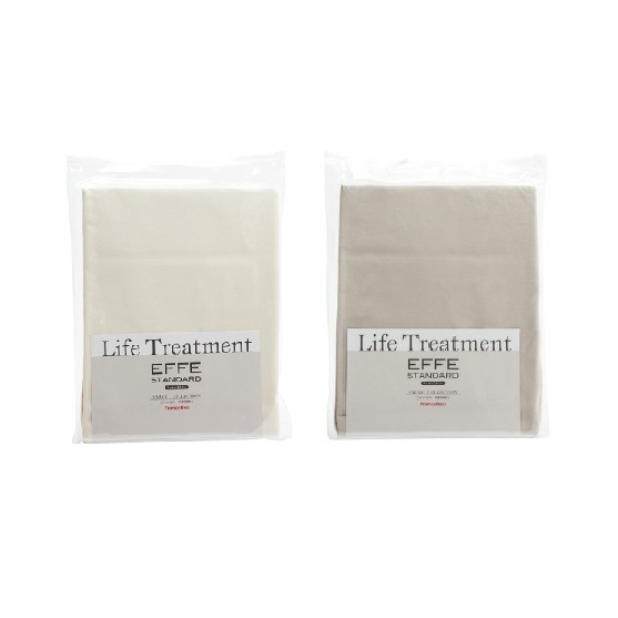 マットレスカバー セミダブルロング SDL エッフェ スタンダード EFFE 平織 シーツ ボックスシーツ 防菌防臭 綿100％ ベッドカバー