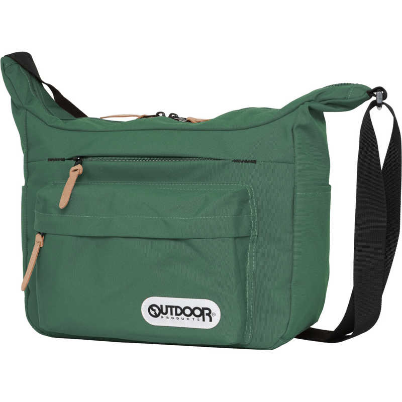 OUTDOOR　ショルダーバッグ 横型 13L グリーン　OD-12282-GR