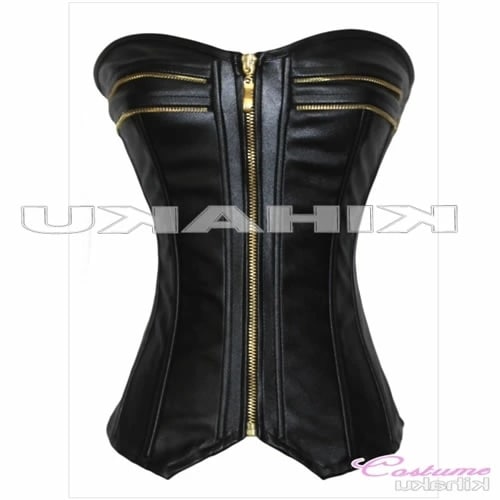 コスプレ セクシー 制服 衣装 コルセット ビスチェ ランジェリー 下着 ナイトコスプレ プレイ用コス コスチューム パーティー イベント ハロウィン インスタ 撮影 フロントチャック ブラック×ジ