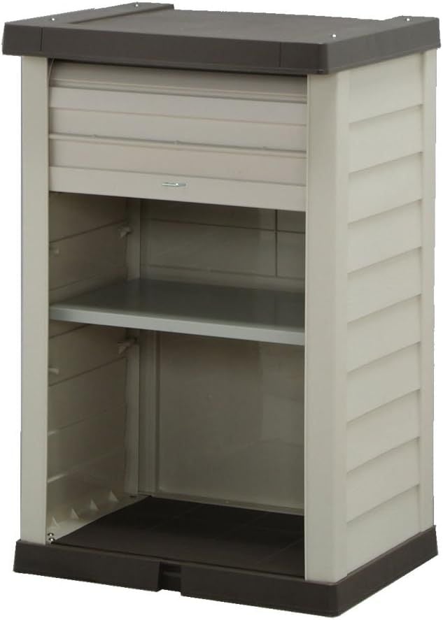 屋外収納 ロッカー ウッディロッカー コンテナ 幅57.5×奥48.5×高90.5cm WDL-910V