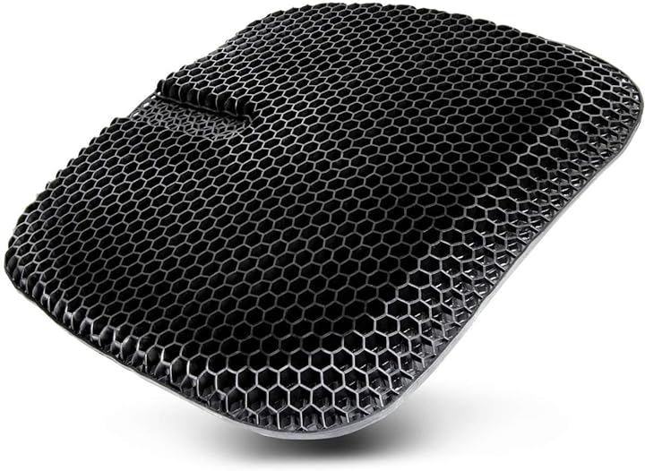 relaxheal ゲルクッション 椅子 ジェルクッション(ブラック, 1枚販売) 4,724円