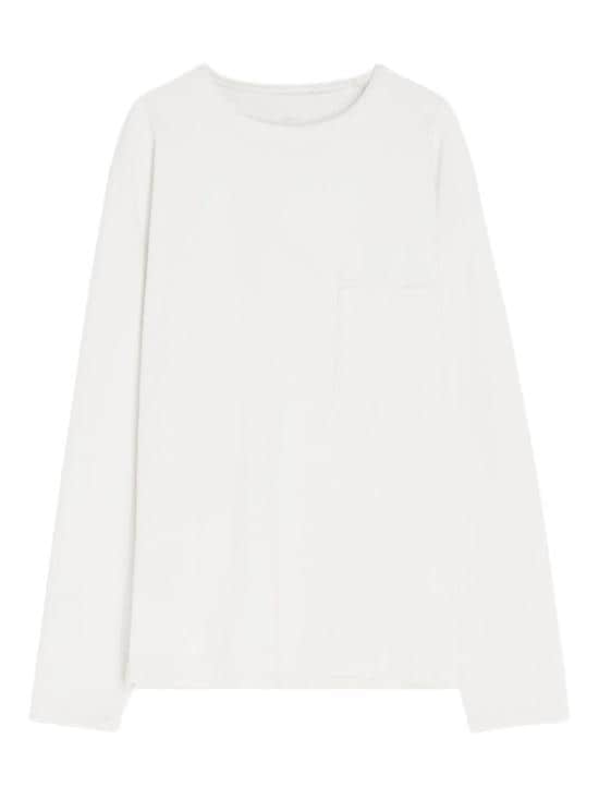 LEMAIRE Men T-Shirts TO1466 LJ1038048 White