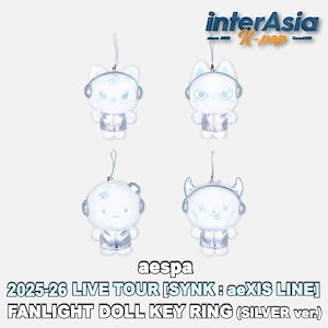 ま*！様 aespa ソウルコン FANLIGHT DOLL KEY RING aespa - 2025 BAD KID DOLL SET